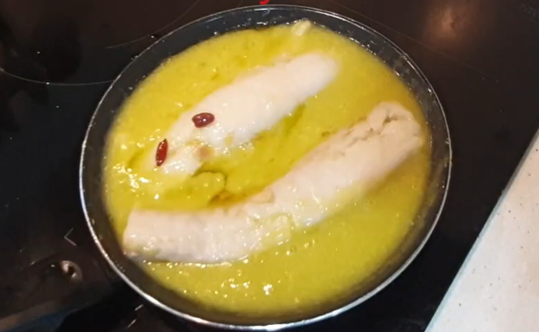 Bacalao a baja temperatura