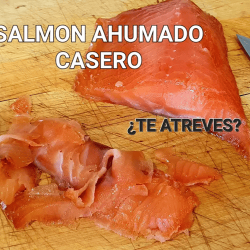 salmón ahumado casero