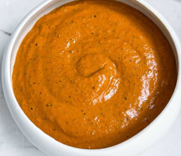 Salsa de pimientos del piquillo casera