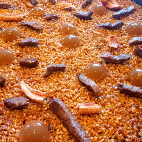 paella de secreto ibérico