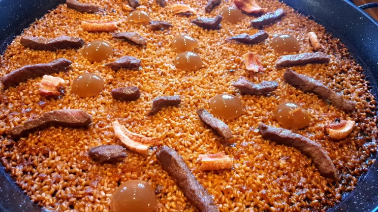paella de secreto ibérico