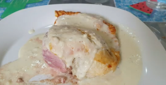 solomillo de cerdo con hojaldre