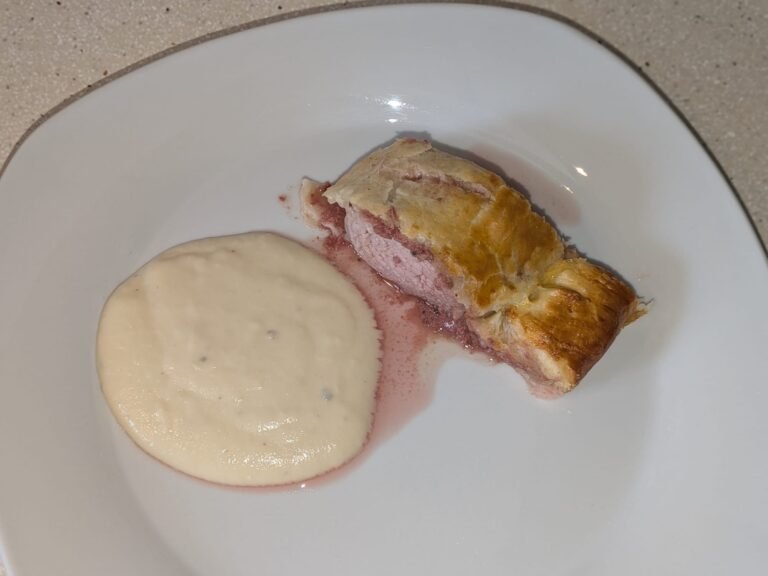 solomillo de cerdo con hojaldre