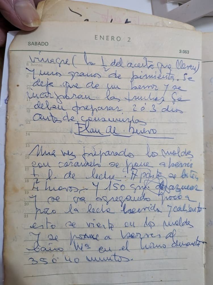 Flan de huevo casero