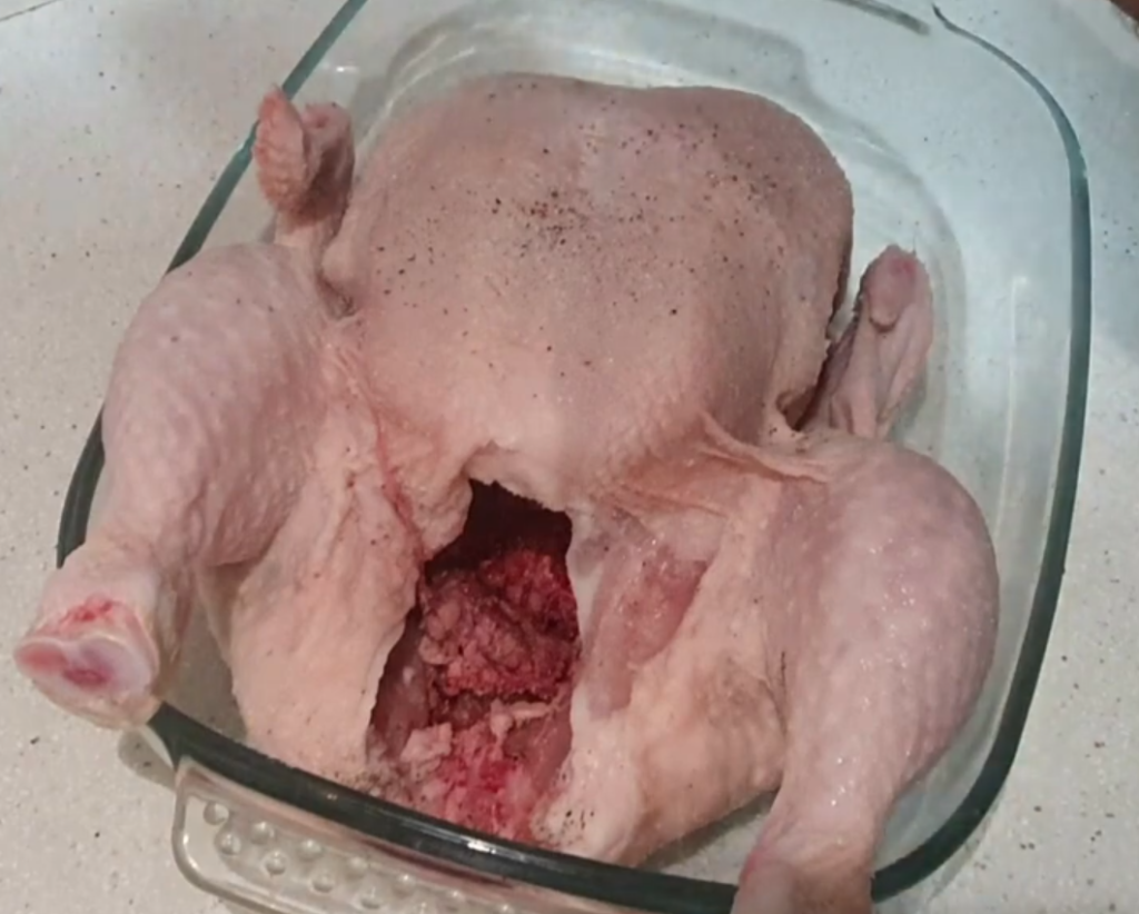 pollo al horno al limón